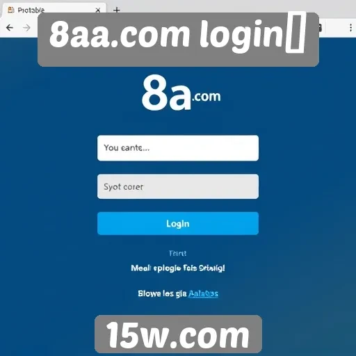 Recursos e funcionalidades do 8aa.com login